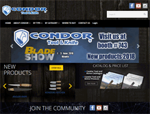 Tablet Screenshot of condortk.com